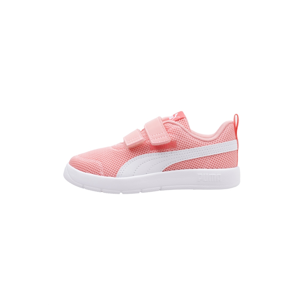 Puma COURTFLEX V3  MESH PS    Deportivas Con Velcro Niña Rosa