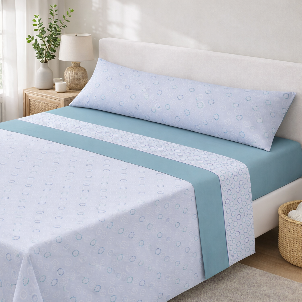 Juego de Sábanas Microfibra 100% Poliéster, Suaves y Frescas para Verano, Estampadas, incluye Bajera -Encimera-1 o 2 Funda de almohada, 18 Diseños para Camas 90/105/135/150/180 cm, ✅ Entrega en España en 48 a 72 horas