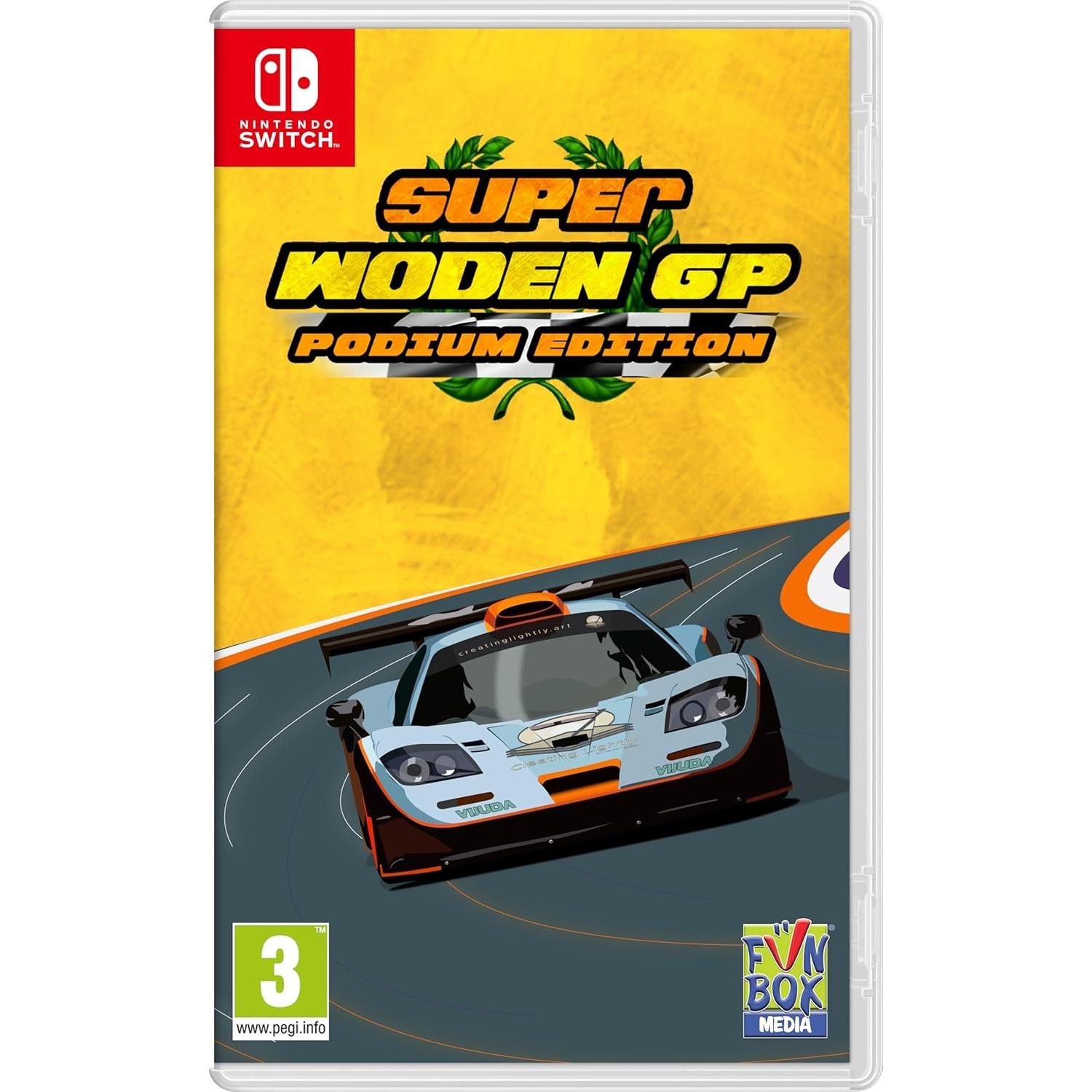 Super Woden Gp Podium Edition Juego Fisico para Consola Nintendo Switch [ PAL ESPAÑA ]