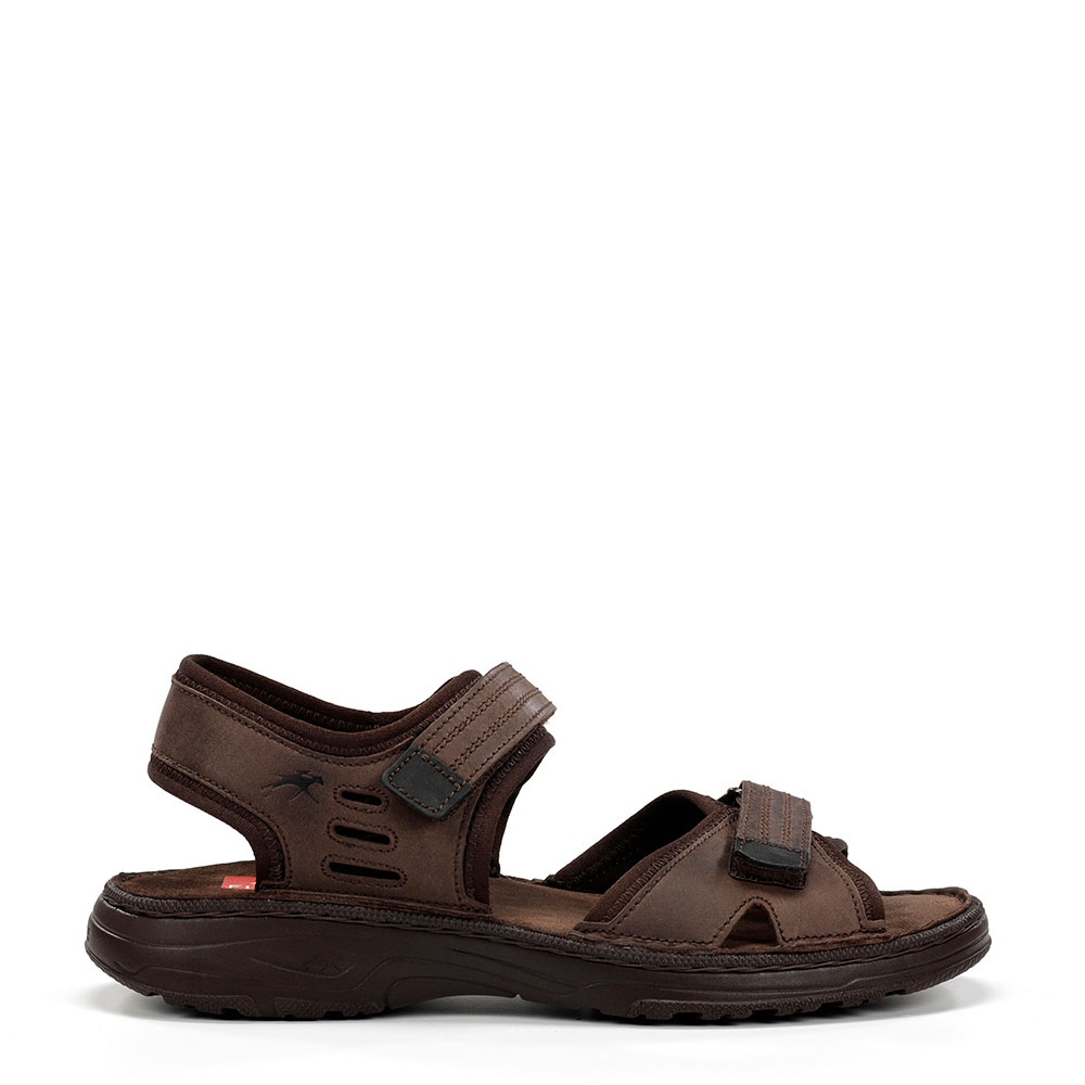 Fluchos Sandalias Azores Marrones F2197-GAUCHO MARRON NEGRO , para Hombre