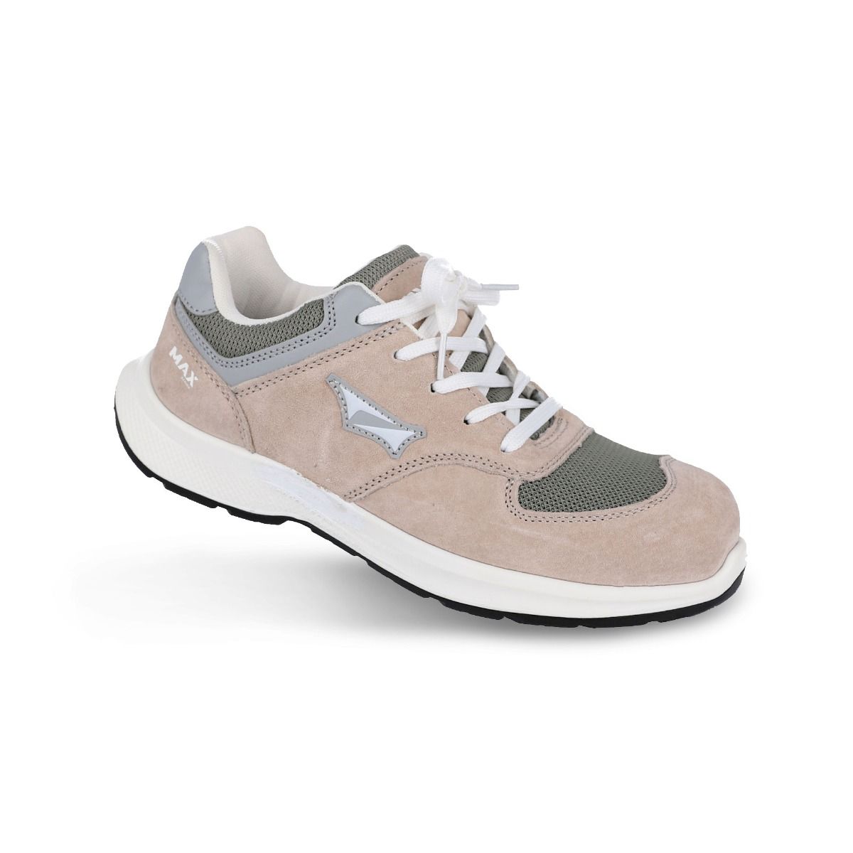 Zapato de Seguridad Deportivo Workfit MAX S3S SR - Ideal uso labora y cotidiano, muy ligero y cómodo - Puntera de protección de fibra de vidrio - Plantilla textil antiperforación y flexible - Suela de goma EVA y goma anatómica