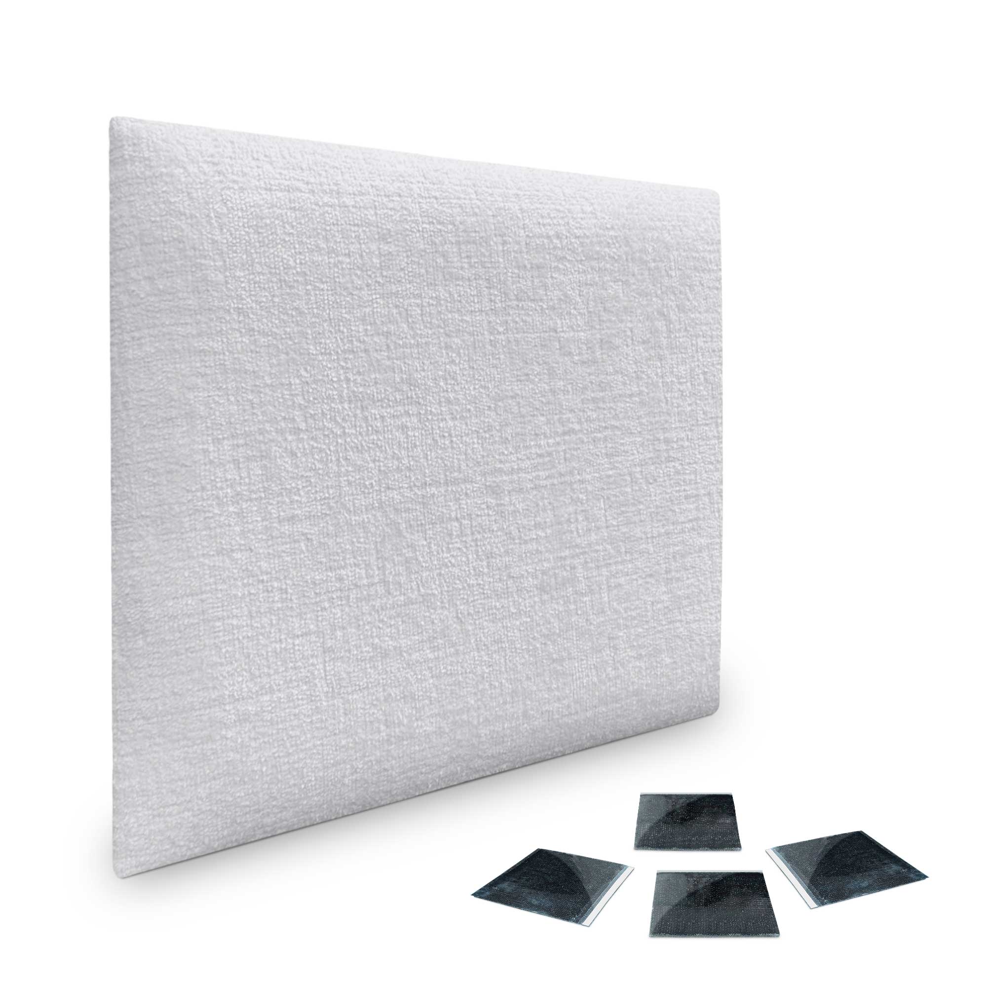 DHOME Paneles Tapizados de Lana Ecológica Autoadhesivos para Pared Acústicos Absorbentes Protección Impactos Cabeceros
