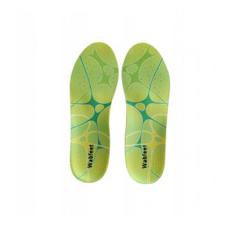 Wabfeet  Plantilla Multiactivity Verde para Deportes - Antideslizante y Amortiguadora