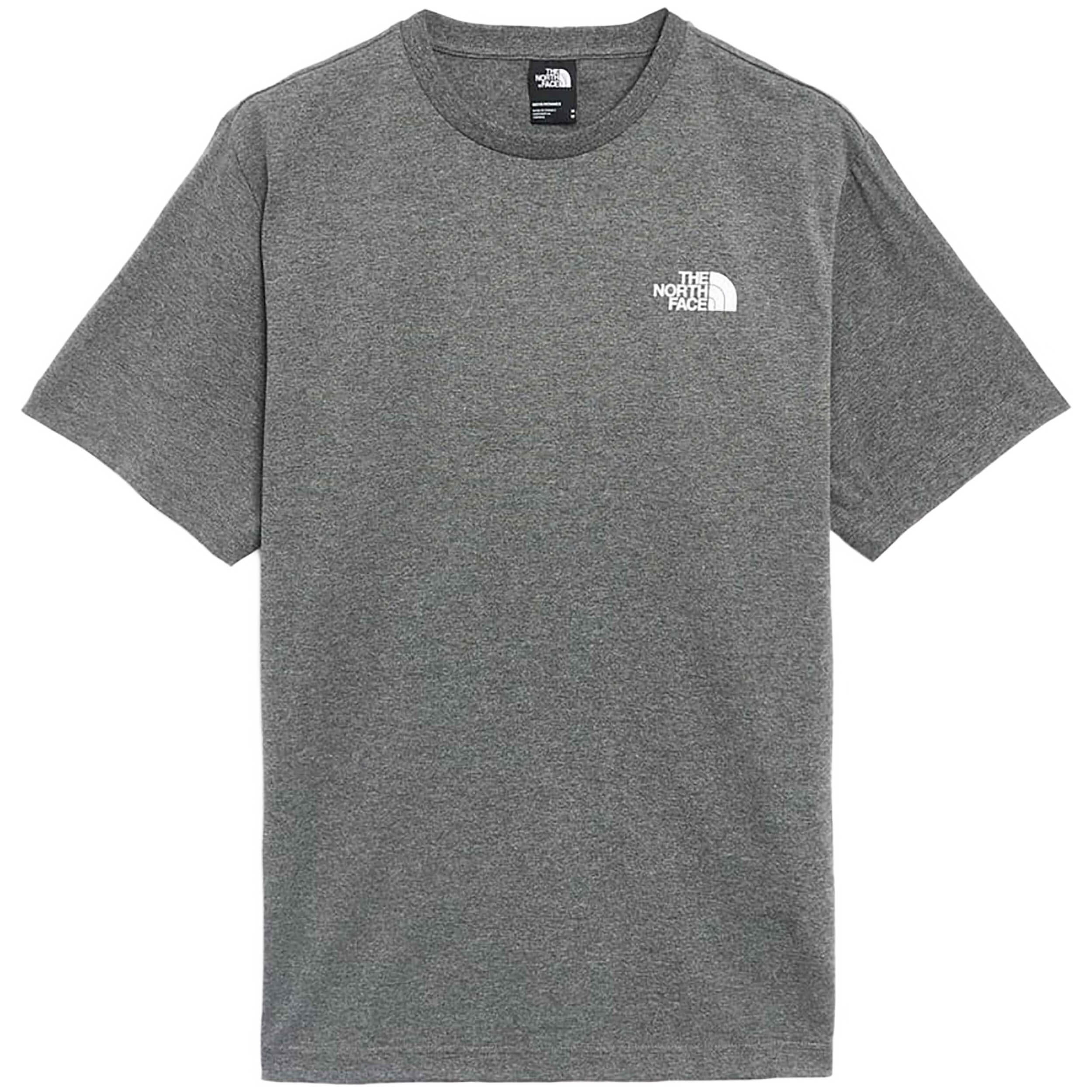 Camisetas De Manga Corta The North Face para Hombre en color Gris