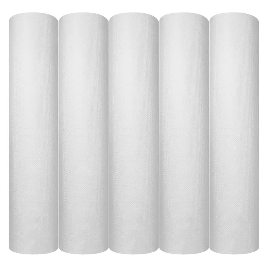 PILBELLES Papel Camilla ECO Blanco 59 cm x 65 m | Rollo Papel Camilla Masaje Sin Precorte