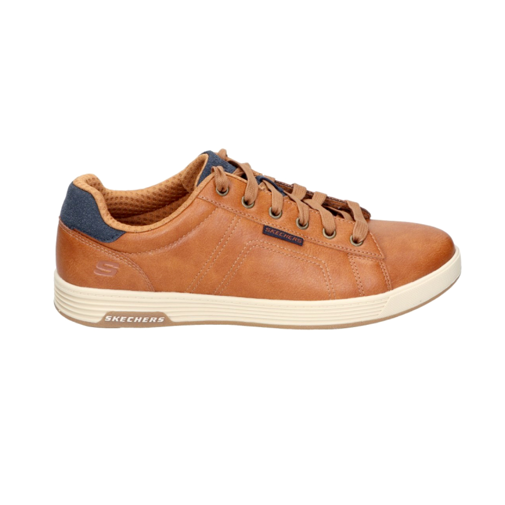 Shoes Deportivos marca Skechers para hombre en color marron