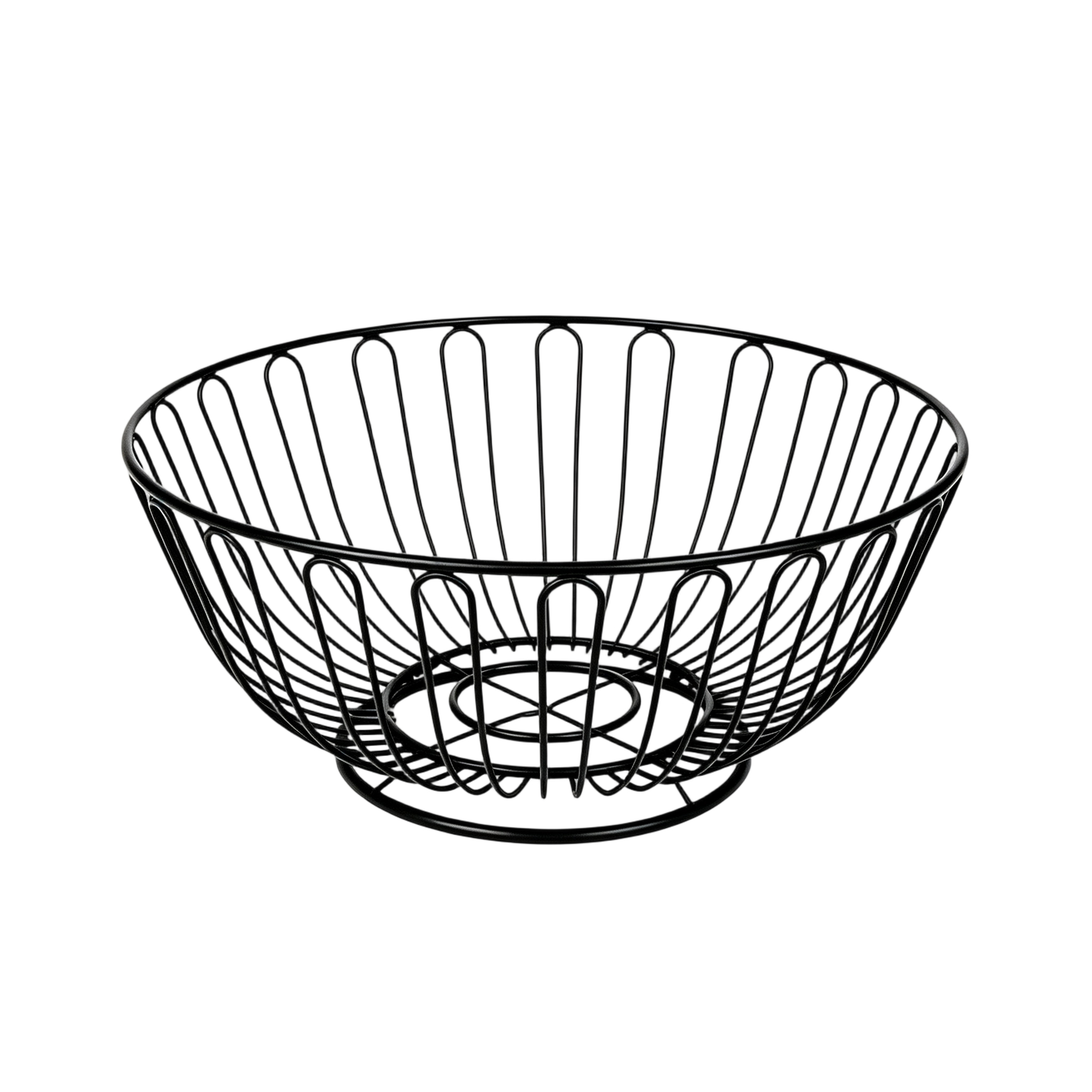 Bandejas y cestas de fruta, Cesta de Frutas de Metal para Cocina y Comedor, ideal para exhibir tus frutas frescas, verduras y pan recién horneado en tu mesa de comedor o encimera de cocina.