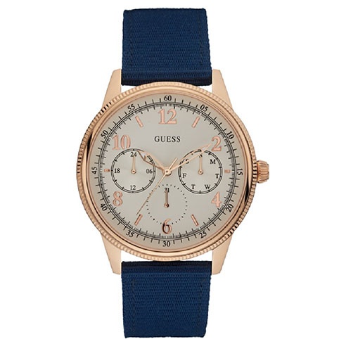 RELOJ GUESS HOMBRE   AVIATOR CJ  ROS  CORR  AZ W0863G4