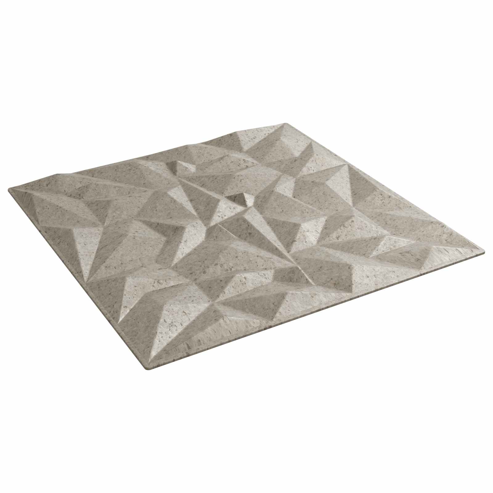 vidaXL Paneles de pared 12 pc 50 x 50 cm Espuma XPS Multicolor