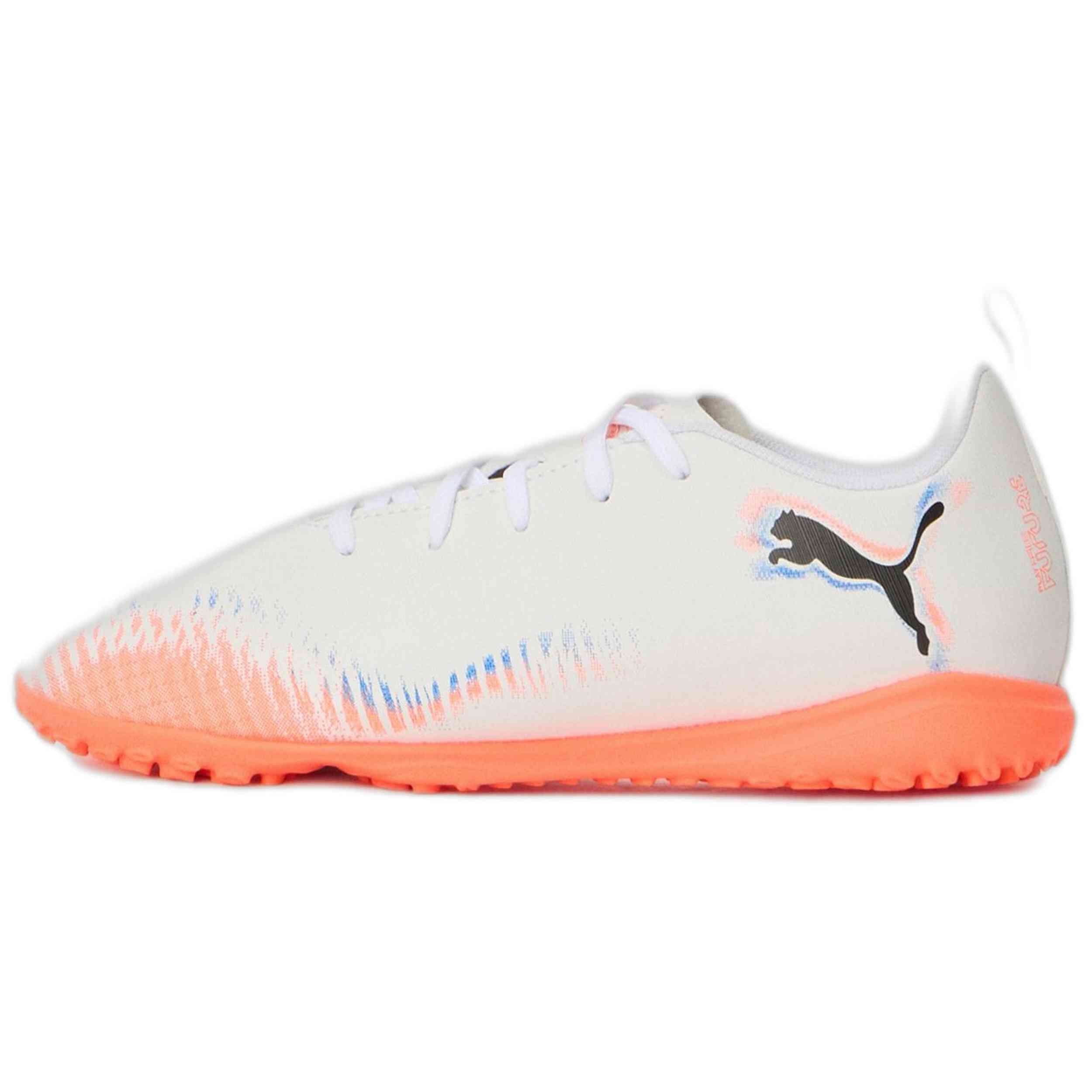 Botas De Futbol Puma modelo 108626-01 para Niños en color Blanco