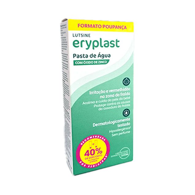 Lutsine Eryplast pasta al agua. Formato Duplo 2x75g.