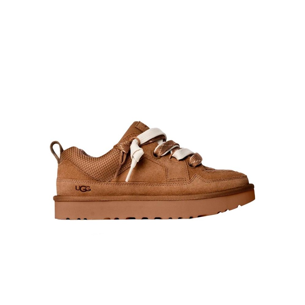 Zapatillas UGG W Lo Lowmel para Mujer en Cuero Auténtico