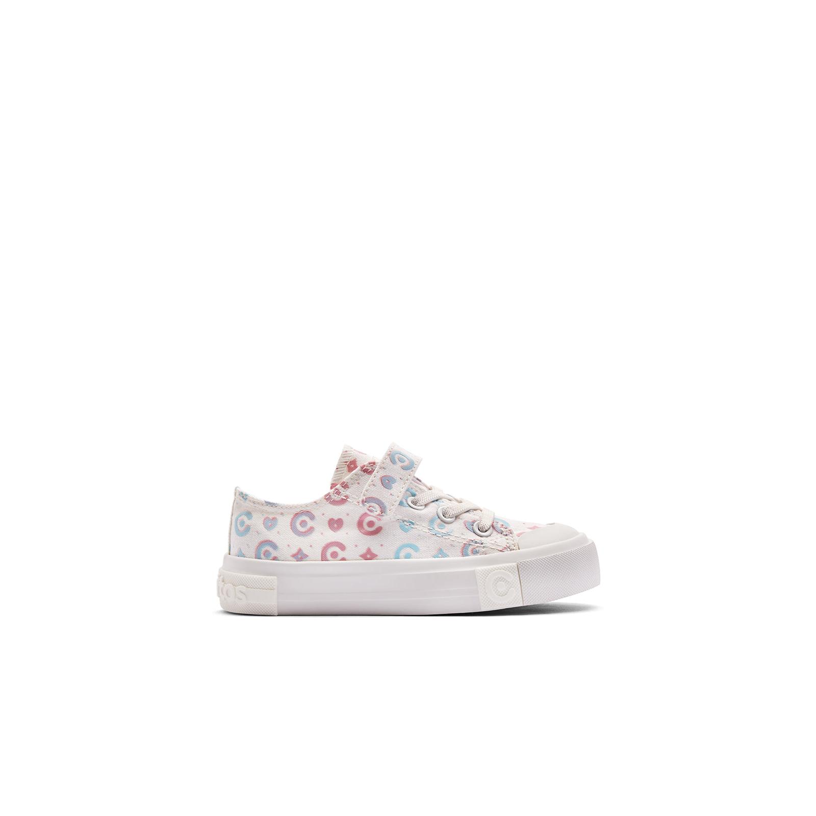 Conguitos - Zapatillas Bajas Niños Correa Autoadherente Multicolor para Niña