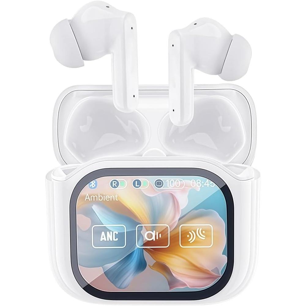 Auriculares inalámbricos Bluetooth con pantalla LCD, ideales para viajes, negocios y estudios, con función de traducción