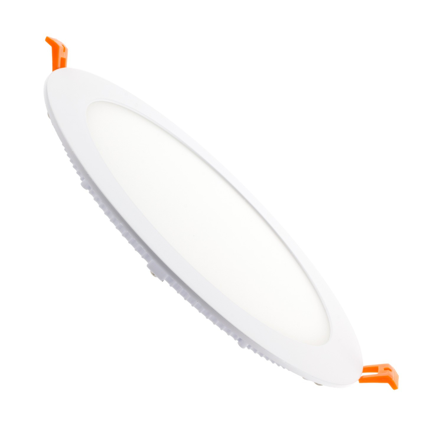 Ledkia Placa LED 20W Circular SuperSlim Corte Ø 205 mm 3000K Blanco Cálido
