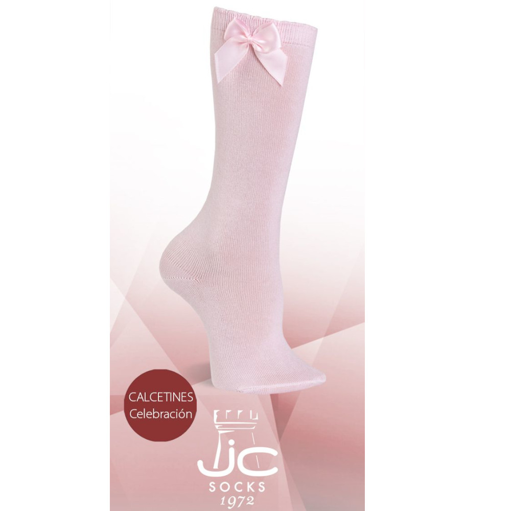 Calcetin con lazo alto algodon jc de marca JC castella