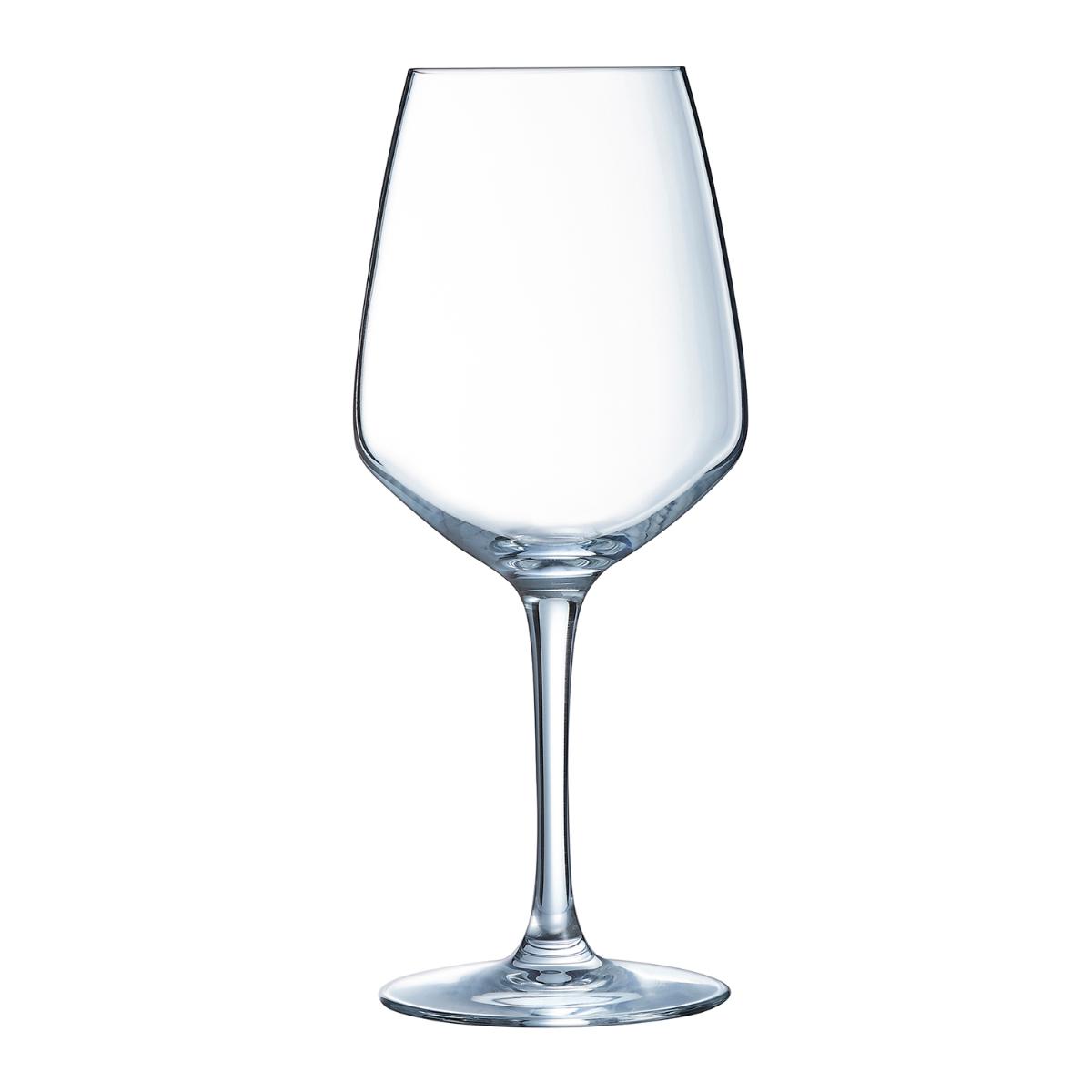 ARCOROC VINA JULIETTE Caja 6 Copas Vino Vidrio 40CL Transparente Brillo Fabricado en Francia Reciclable