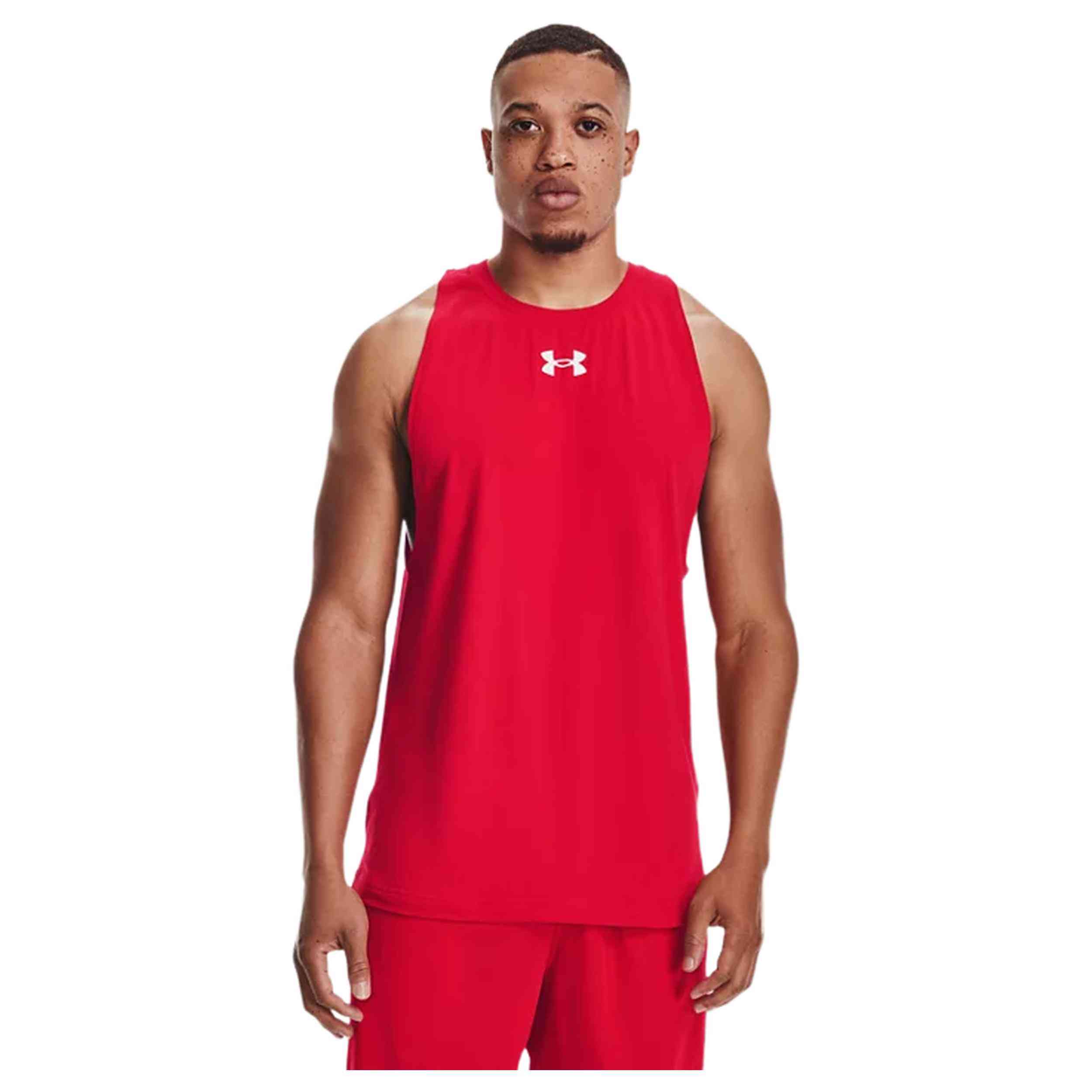 Camisetas De Tirantes Under Armour modelo 1361901-600 para Hombre en color Rojo