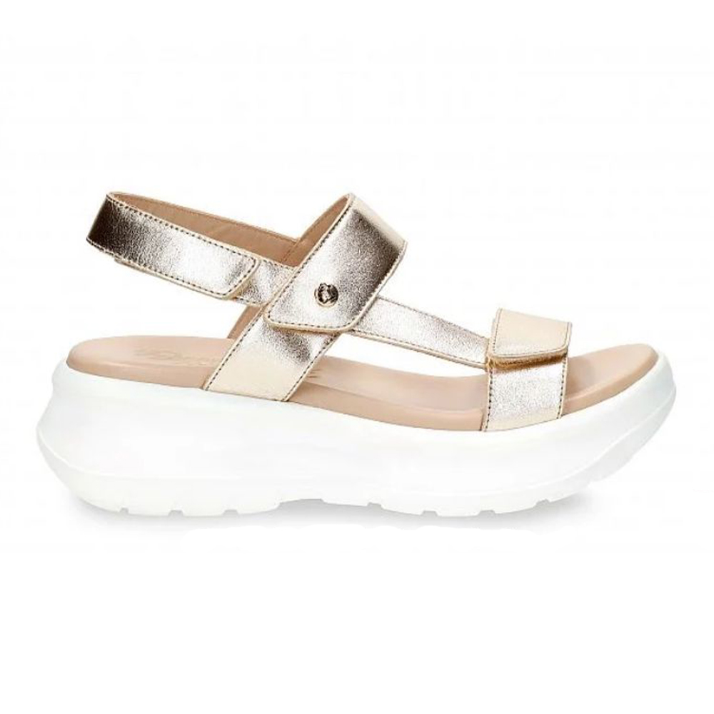 Sandalias Panama Jack modelo Noor Shine B1 en color Oro