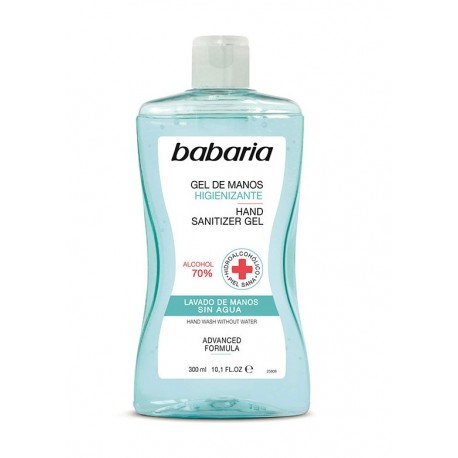 BABARIA GEL DE MANOS HIGIENIZANTE 70% ALCOHOL 300 ML