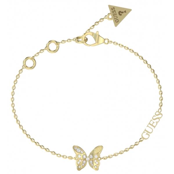 PULSERA  GUESS CHAPADA MARIPOSA ZIRCONIT JUBB04110JWYGS
