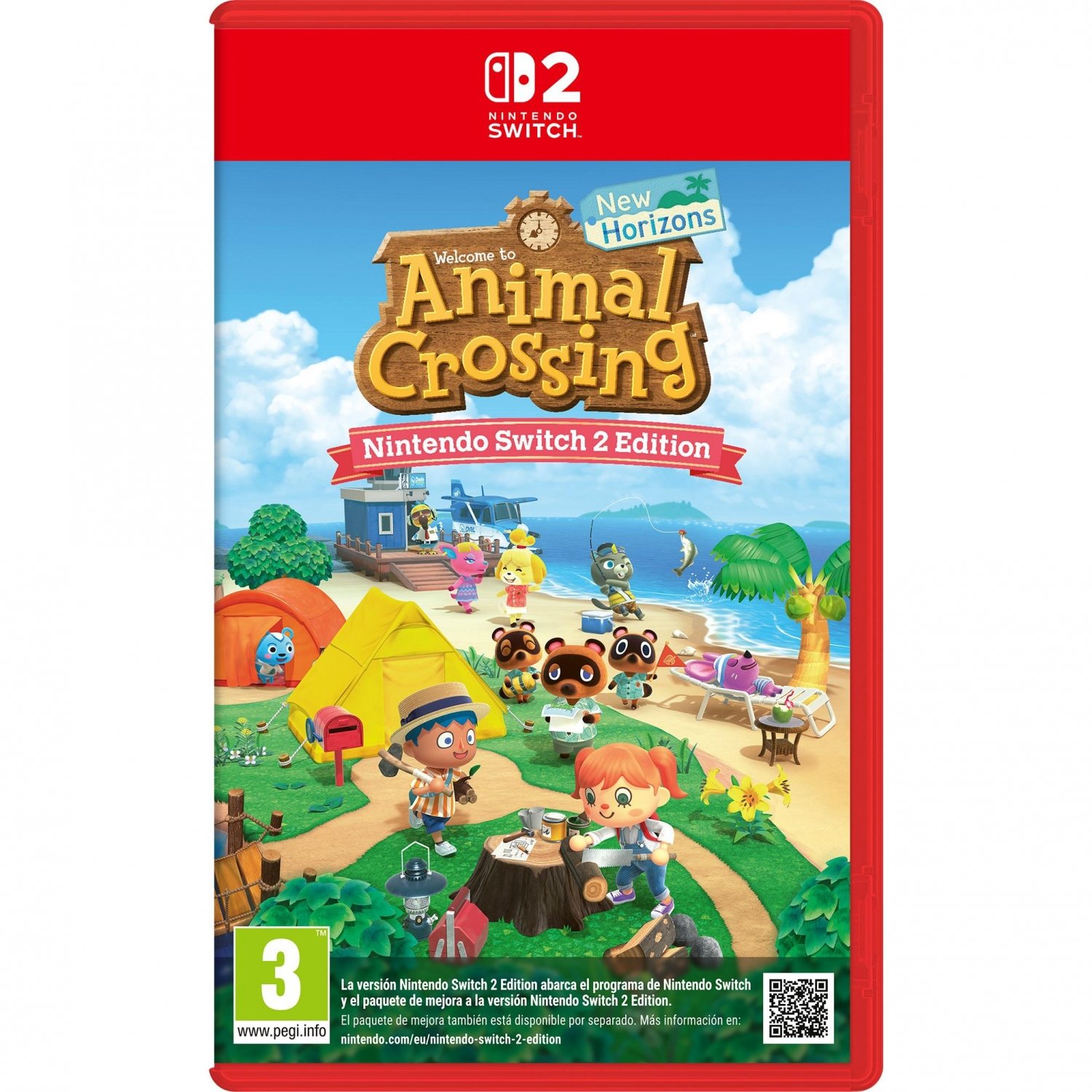 Animal Crossing New Horizons - Switch 2 Edition - Version ESPAÑA - PRE-COMPRA