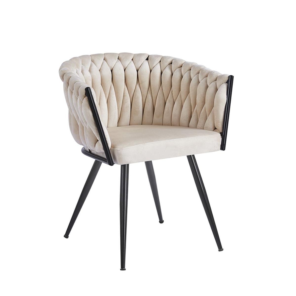 Regalos Miguel - Sillas Comedor - Silla Widny Black Terciopelo