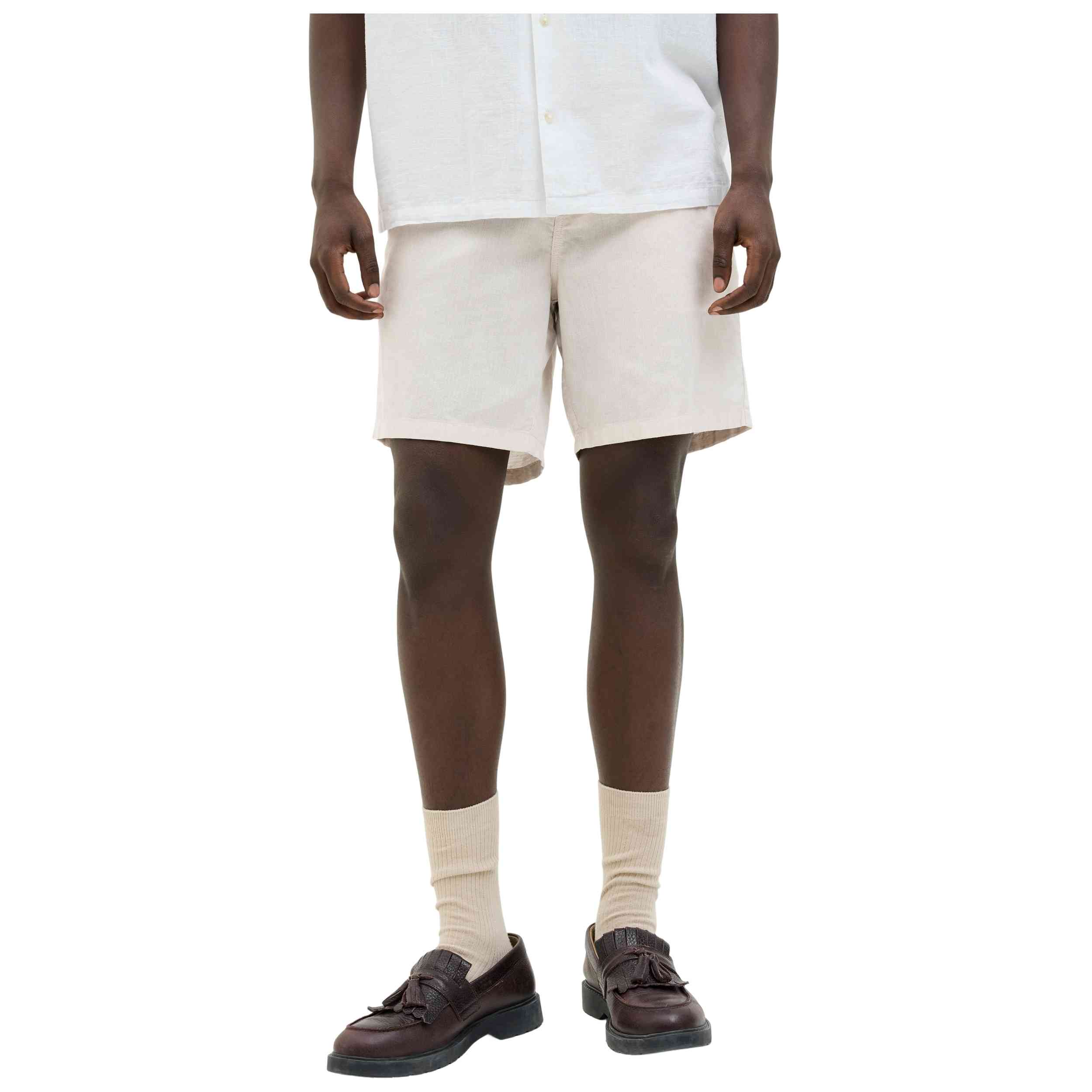 Bermudas Jack & Jones modelo JPSTACE SUMMER LINEN BLEND para Hombre en color Beige