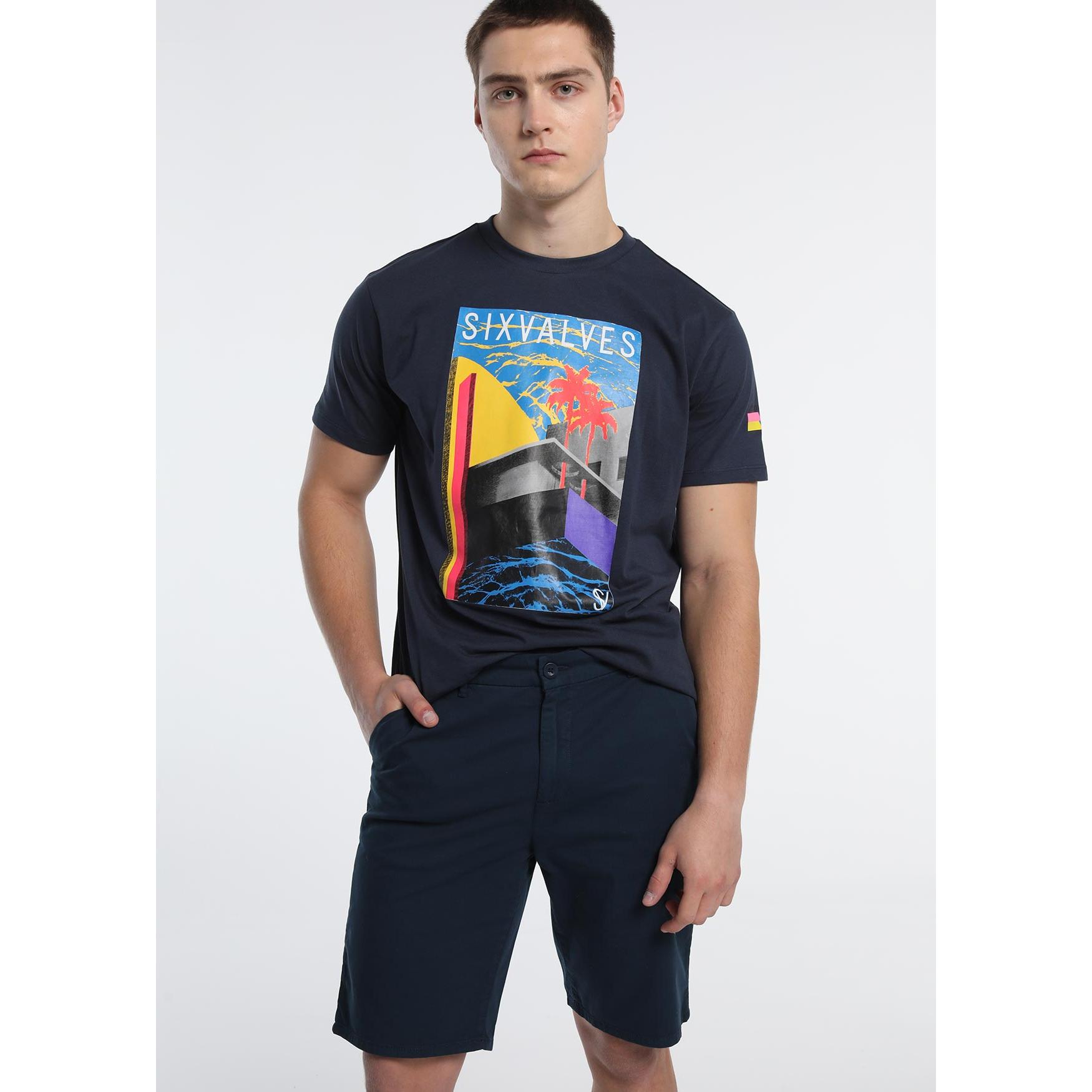 Camiseta Gráfica SIX VALVES - Confort