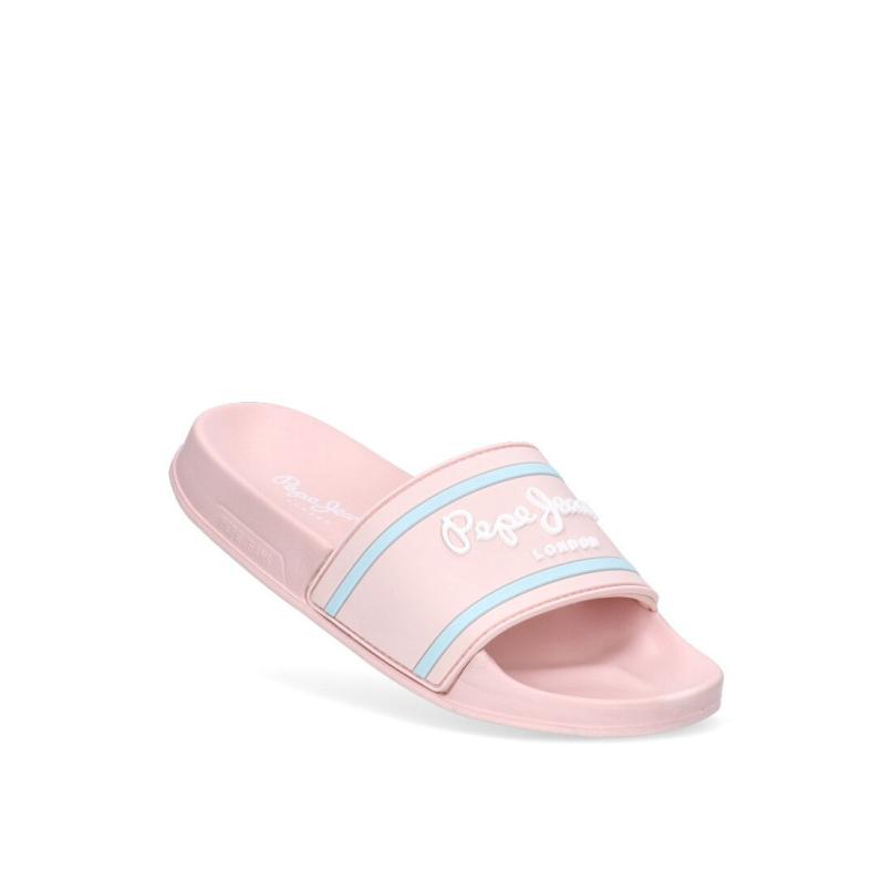 Chanclas Sandalias Playa Pala Pepe Jeans - Niña - Suela Plana - Modelo Pgs70053 - Color Nude