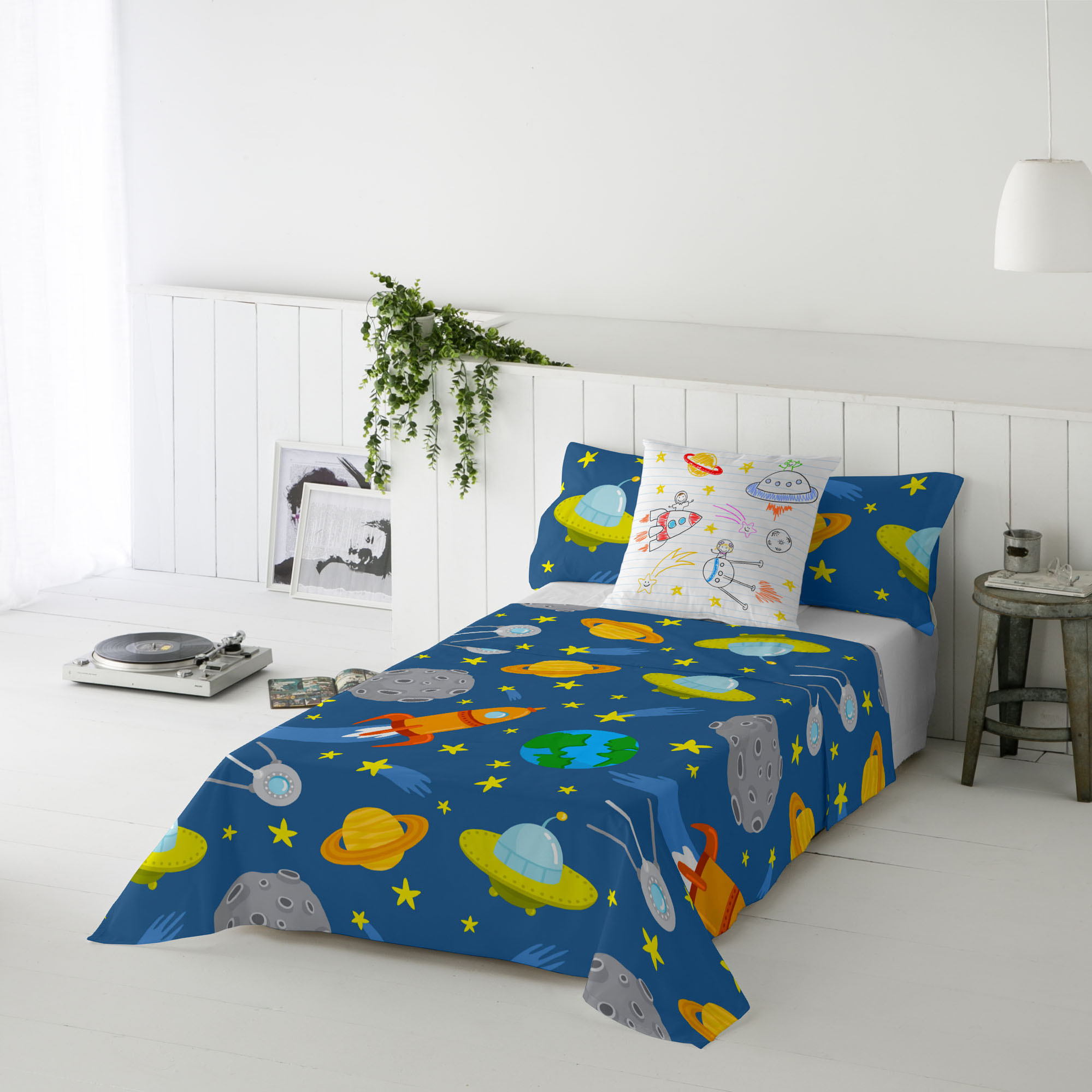 COOL KIDS - Juego de Sábanas Infantil Estampado - 100% Algodón Extrasuave - 17 Modelos Disponibles - Cama 90/105 cm - Fabricado en España