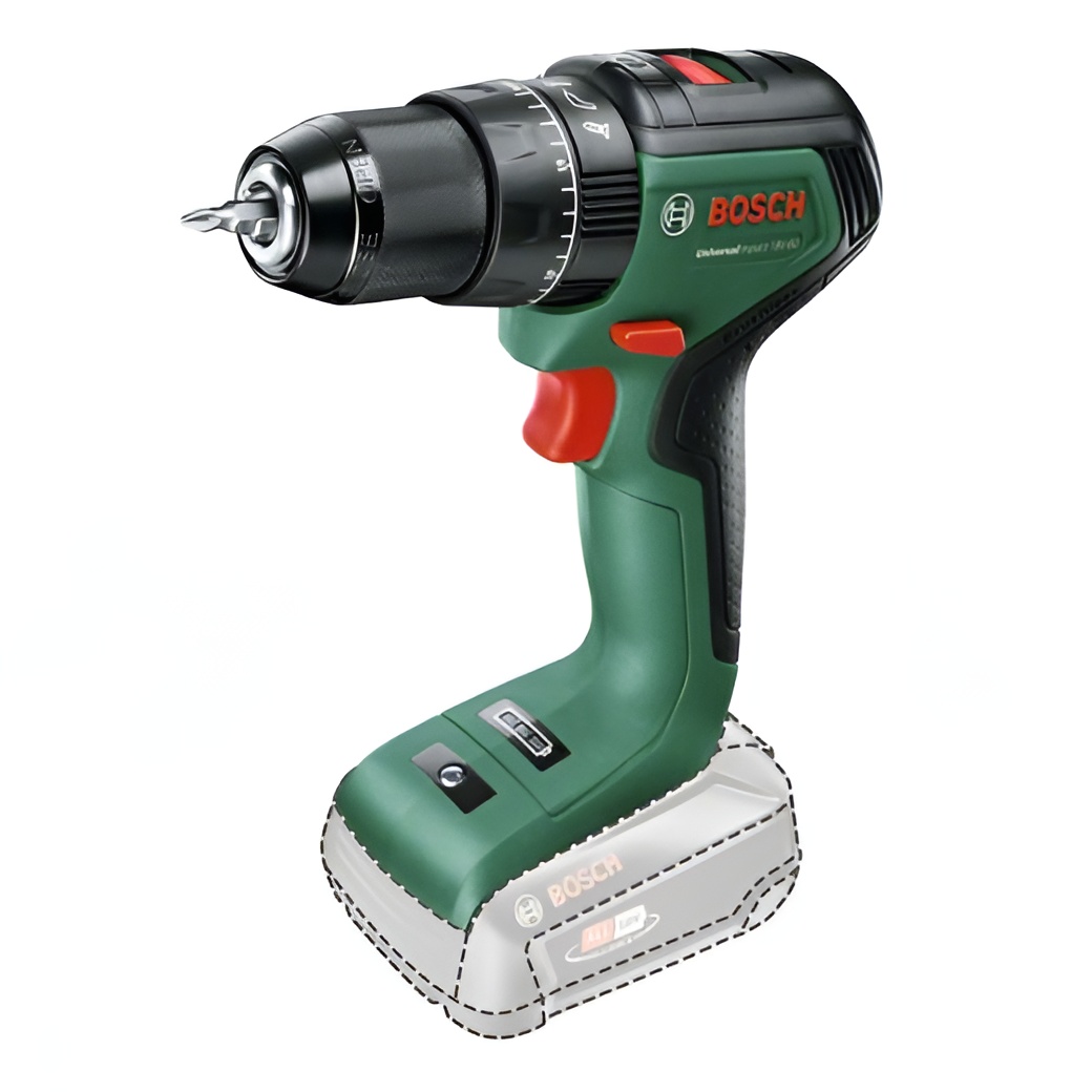 Bosch – Taladro Percutor a Batería Universal Impact 18V-60 sin Batería.