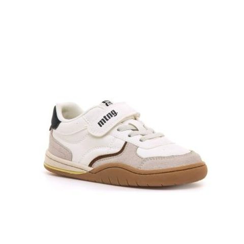 Zapatillas Barefoot Infantiles Mustang Free 49092 Blanco con Puntera Ancha y Zero Drop