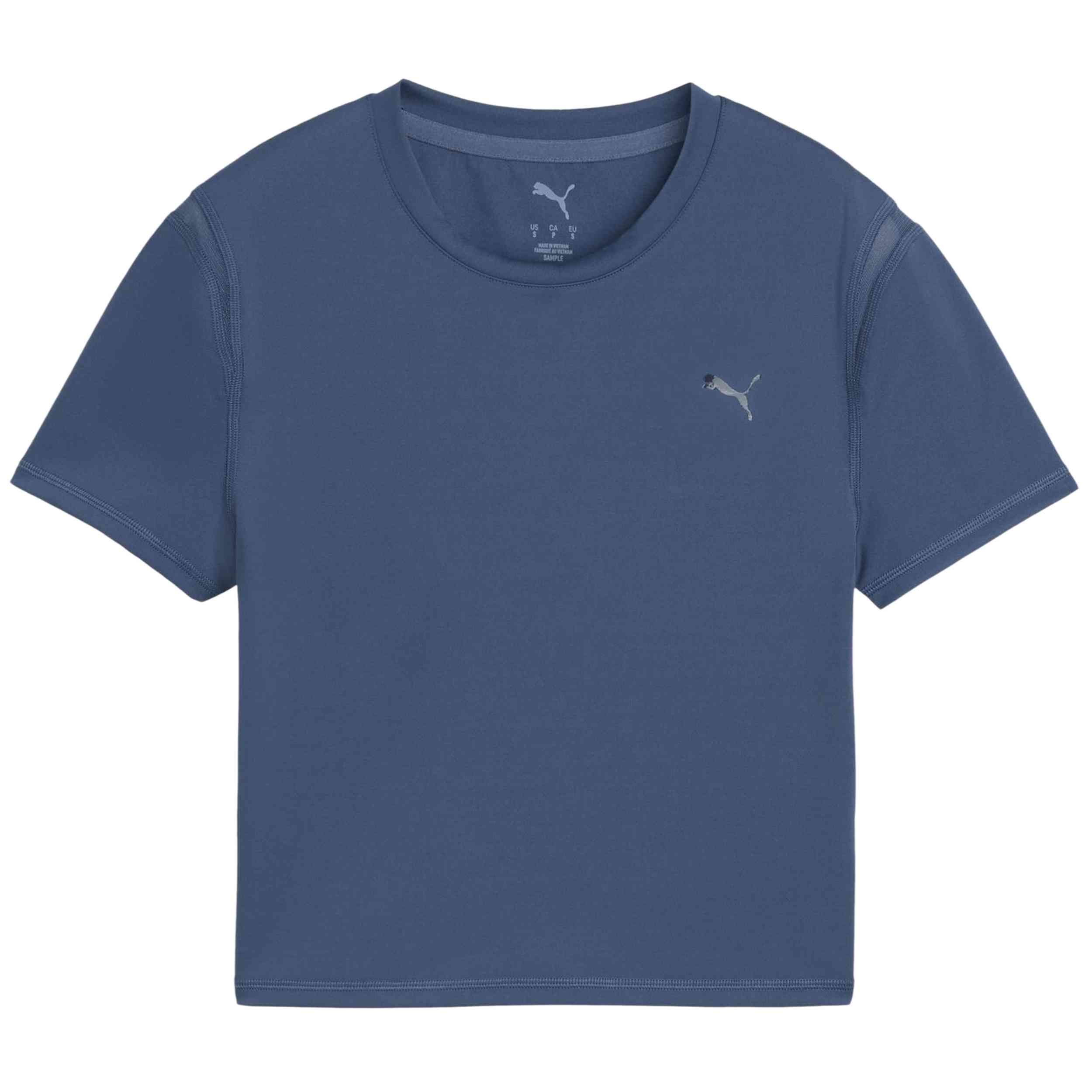 Camiseta De Manga Corta Puma modelo Shape Baby para Mujer en color Azul
