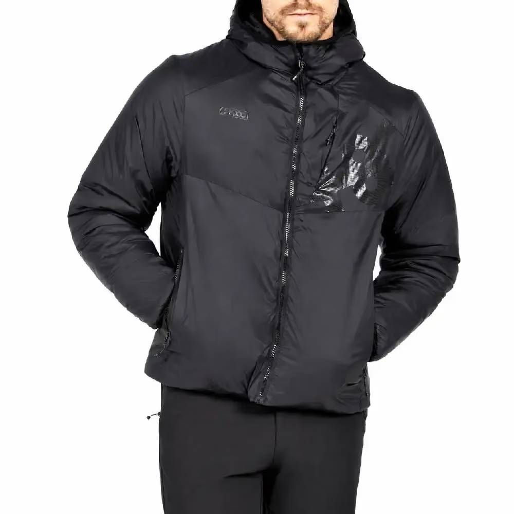 ANORAK +8000 MONTEMAY CABALLERO NEGRO | OUTDOOR MONTAÑA TEJIDO TÉCNICO
