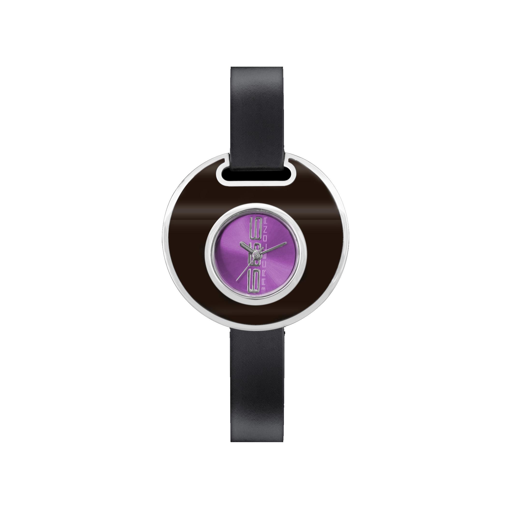 666barcelona Reloj Mujer Analogico Cuarzo con Correa de Piel 666-281