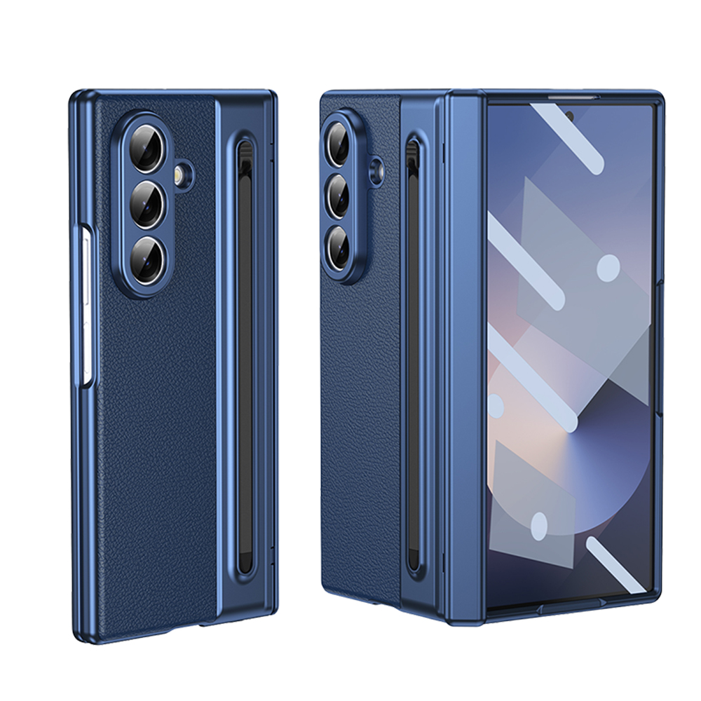 Carcasa PACIFICO plegable compatible con Z Fold5/6/7/8/8 Ultra, funda con espacio para lápiz táctil