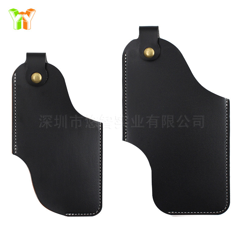 CA Bolso de cuero vintage para teléfono móvil, bolso de cintura portátil para teléfono móvil, bolso de cintura portátil para teléfono móvil al aire libre, conjunto de dos piezas