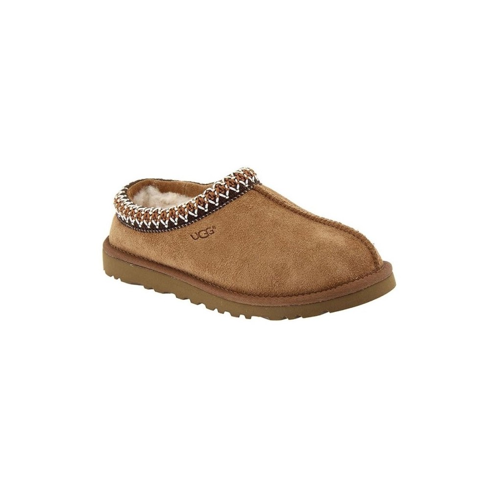 Zuecos UGG Tasmania para Mujer, Estilo Cómodo y Cálido, Ideal para Uso en Casa, Color Camel