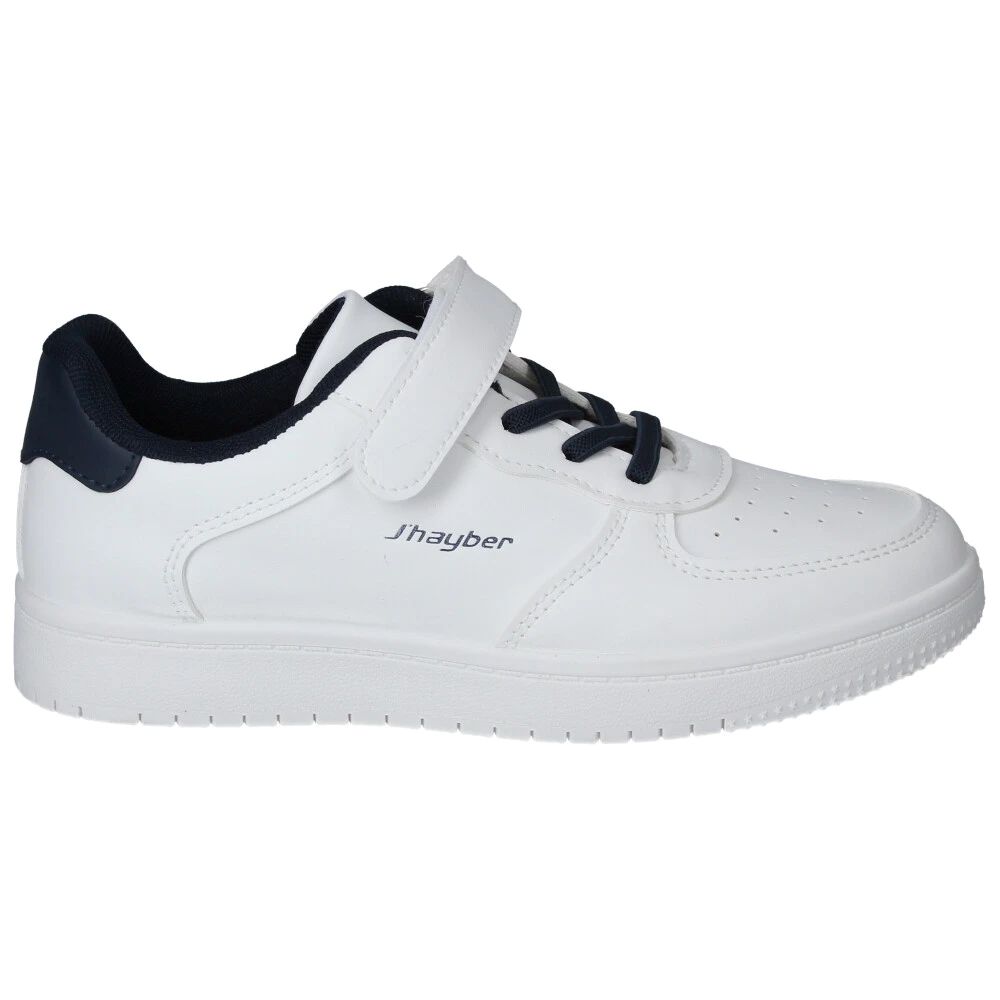 Zapatillas infantiles J'hayber Cipelo (Blanco - Marino)