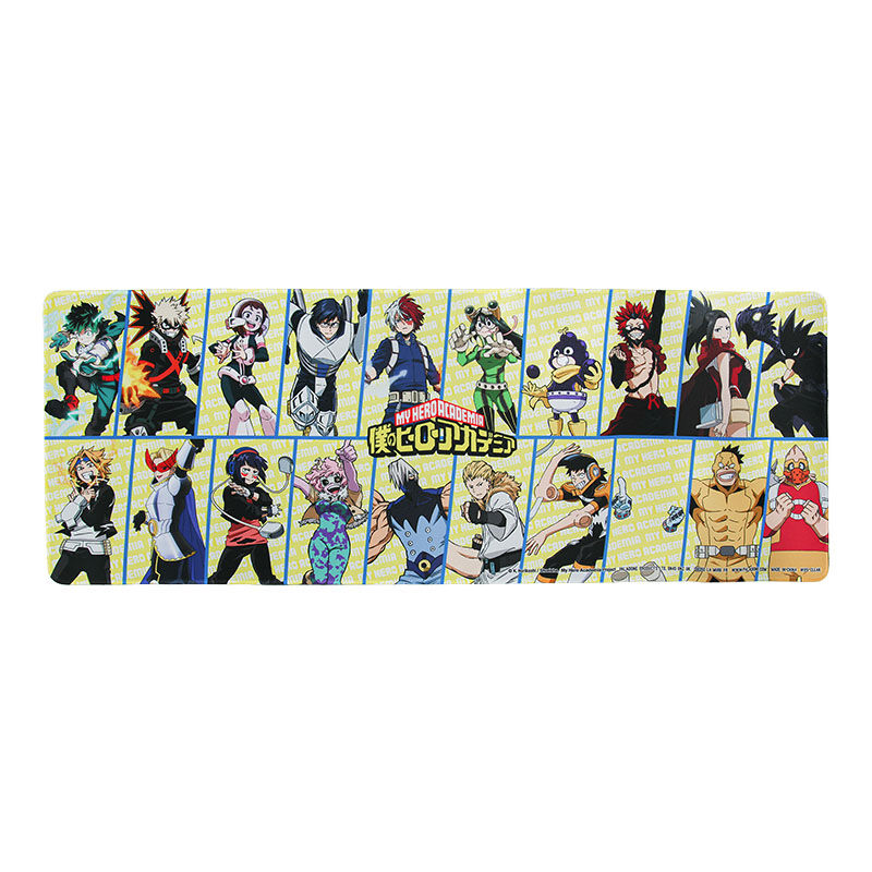 Alfombrilla de escritorio My Hero Academia personajes 30cm x 80cm