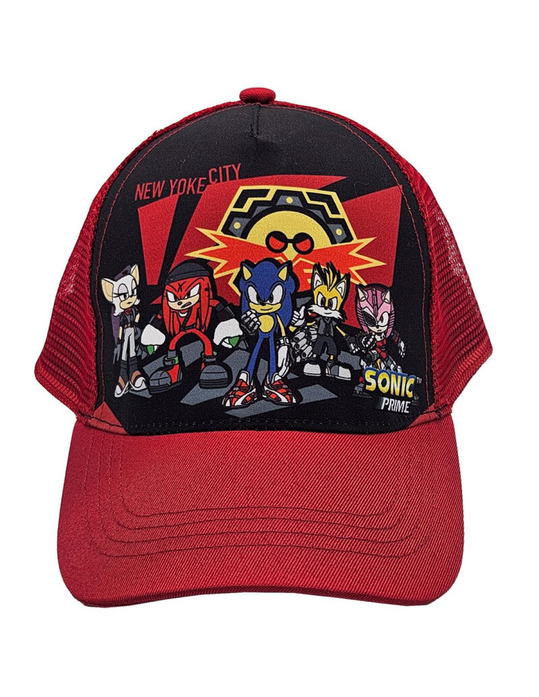 Sonic CYP Gorra Prime Rojo Junior