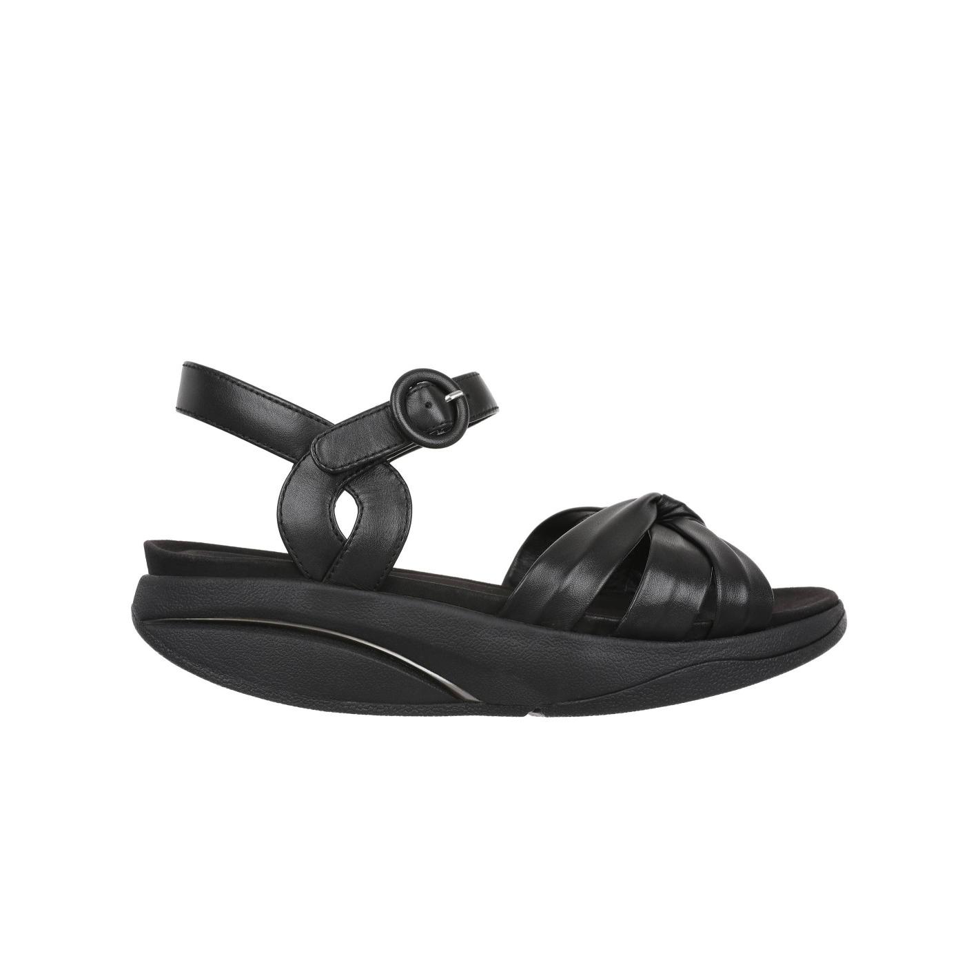 MBT KAWERIA 7 W BLACK/BLACK - Máximo confort - Amortiguación superior - Suela con alto nivel de balanceo