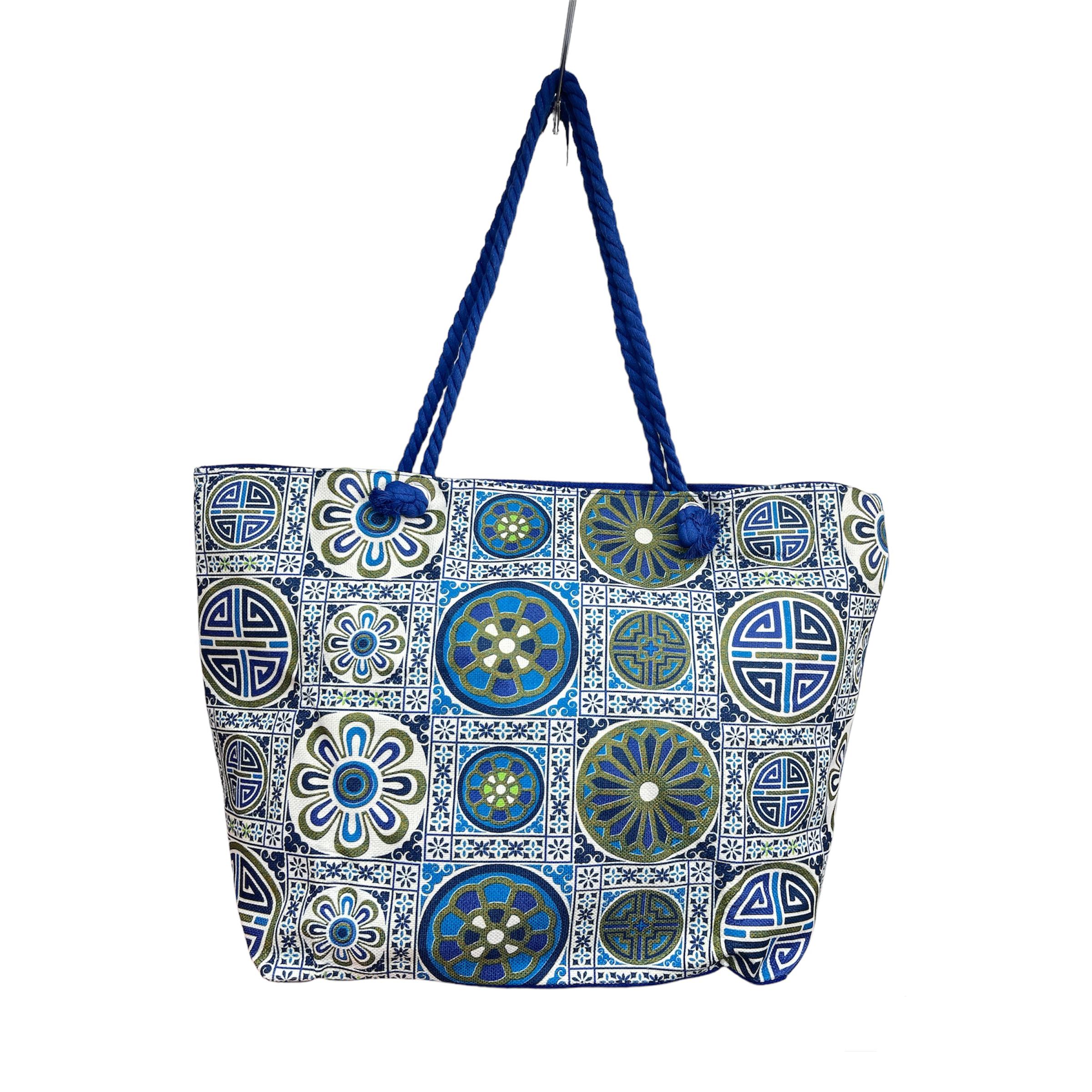 Bolso de Playa y Piscina MEJORADA Estilo Mandalas 6 Patrones 2024