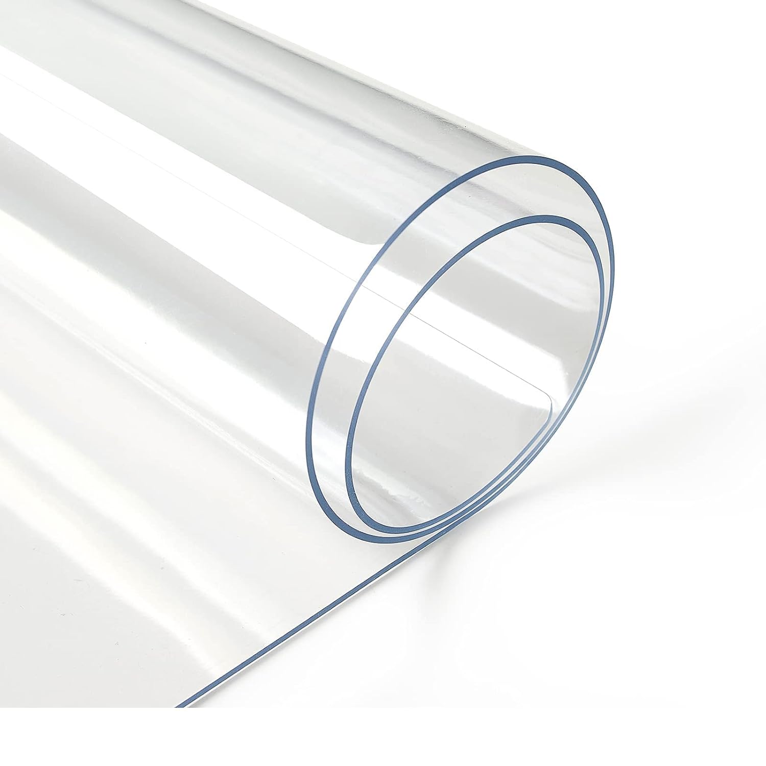 PLUSHOME - Hule Mantel Transparente Comedor Y Cocina Pvc Protector cubierta de escritorio o mesa Varias Medidas