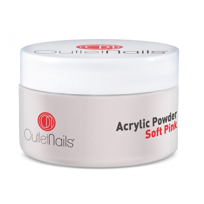 Polvo Acrilico Soft Pink 70g para uñas esculpidas - Outlet Nails