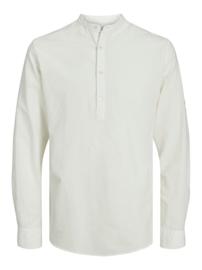 Jack & Jones mod. 12248593 Camisa m/l de 4 botones jaspeada