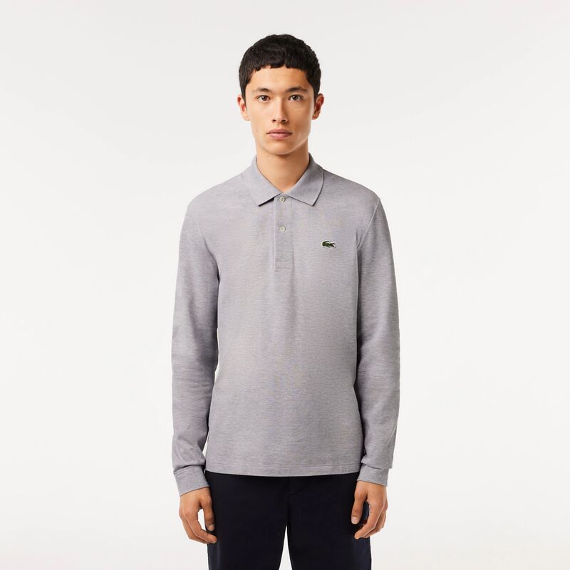 Polo Gris Lacoste Heathered Vigoré