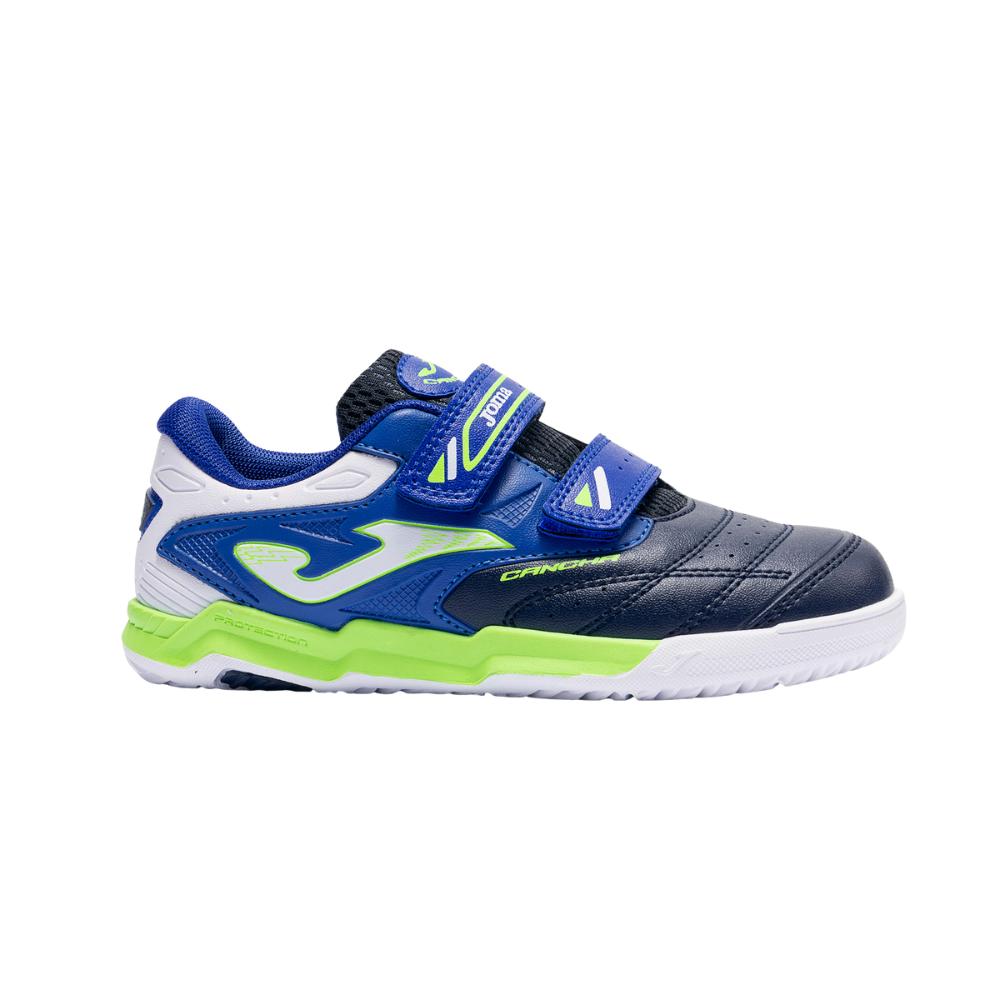 Joma Cancha JR 2603 Navy Blue Indoor – Zapatillas Fútbol Sala Junior con Suela DURABILITY