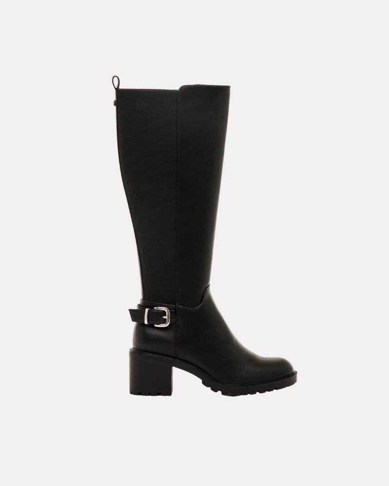 MUSTANG 55166 Botas Altas Mujer Negro